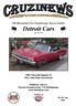 Medlemsblad for Sarpsborgs Amcar klubb. Detroit Cars. Etb, 08-09-1982. 1965 Chevrolet Impala SS Eier, Tom Einar Karstensen