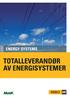 PRODUKT ENERGY SYSTEMS TOTALLEVERANDØR AV ENERGISYSTEMER