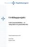 Utviklingsprosjekt: Godt teamarbeidsklima en viktig faktor for pasientsikkerhet. Nasjonalt topplederprogram, kull 9. Trond Wæhle