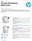 HP LaserJet Enterprise M604-serien
