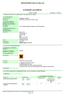 SIKKERHETSDATABLAD EXTREME ALGORENS EXTREME ALGORENS B15120 (PT2), B15315 (PT8), B15340 (PT10) R-36/38 Irriterer øynene og huden.