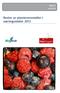 Rapport Juni 2013. Rester av plantevernmidler i næringsmidler 2012