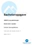 Bacheloroppgave. ADM650 Jus og administrasjon. Barnets beste i asylsaker. Forfatter: Rannveig Mikkelsen. Totalt antall sider inkludert forsiden: 29