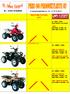 MOTORCYCLES ATV. TEKNISKE DATA Motor type: 1.Syl. 4. Takt. Motor Hk 5