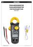 Art. 15-288. Tangamperemeter DCM 1000 P. Original manual. 2010 Biltema Nordic Services AB