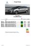 Peugeot Norge. Peugeot 5008 Prisliste gjeldende fra 01.05.2015. Personbil. Reg. avgift Veil.utsalgspris