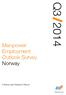 Q3 2014. Manpower. Employment Outlook Survey Norway. A Manpower Research Report