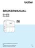 BRUKERMANUAL RJ-4030 RJ-4030 RJ-4040