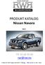 PRODUKT KATALOG Nissan Navara