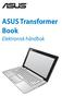ASUS Transformer Book. Elektronisk håndbok