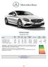 S-Klasse Coupé. Mercedes-Benz Norge. CO2 g/km. Nox mg/km