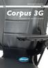 BRUKSANVISNING NO. Corpus 3G Setesystem for elektrisk rullestol