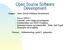 Open Source Software Development