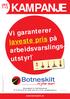 KAMPANJE. Vi garanterer laveste pris på arbeidsvarslingsutstyr!