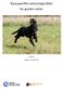 Rasespesifikk avlsstrategi (RAS) for gordon setter. Versjon 1