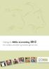 Utdrag fra NSGs årsmelding 2012. Kort omtale av aktiviteter og resultater gjennom året