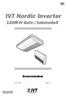 IVT Nordic Inverter 12HR-N Gulv-/takmodell