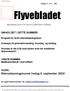 Invitasjon til generalforsamling, foredrag og middag. Hvordan er det å fly med piloter som har medisinsk dispensasjon?