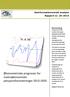 Økonometriske prognoser for. makroøkonomiske. pensjonsforutsetninger 2015-2035. Samfunnsøkonomisk analyse. Rapport nr. 26-2015