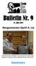 Bulletin Nr. 9 13. juli 2009