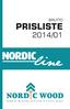 BRUTTO PRISLISTE 2014/01. POSTBOKS 157» 8601 MO I RANA» TEL 75 14 44 00» FAX 75 14 44 01» www.nwp.no