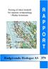 Forslag til lokal forskrift for separate avløpsanlegg i Radøy kommune R A P P O R T. Rådgivende Biologer AS 379