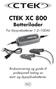 CTEK XC 800 Batterilader