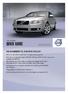 QUICK GUIDE WEB EDITION VELKOMMEN TIL DIN NYE VOLVO! VOLVO S80