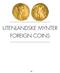 utenlandske Mynter FOreIGn COIns 85