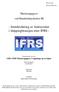 - Inntektsføring av fraktavtaler i shippingbransjen etter IFRS -