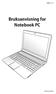 NW7117. Bruksanvisning for Notebook PC