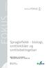Spragleflekk - biologi, smittekilder og smittebetingelser. BioforskFOKUS Vol. 1. Saideh Salamati 1) og Lars Reitan 2)