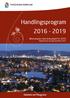Handlingsprogram 2016-2019