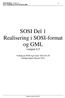 SOSI Del 1 Realisering i SOSI-format og GML versjon 4.5