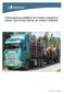 Statusrapport og muligheter for å kunne transportere tømmer med 56 tonn totalvekt på veinettet i Hedmark