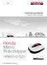 Honda Robotklipper. Lawnmower HRM310/520. Owner s Manual Original Instructions. Instruksjonsbok. Oversatt fra original instruksjonsbok