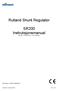 Rutland Shunt Regulator. SR200 Instruksjonsmanual (Part No. CA-11/18 12v CA-11/19 24v)