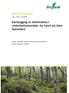 Kartlegging av beitestatus i vinterbeiteområder for hjort på Søre Sunnmøre