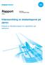 Rapport. Videreutvikling av dobbeltsporet på Jæren. Analyse av tilbudskonsepter for togtrafikken på Jærbanen. Mads Berg Tormod Wergeland Haug 56/2015