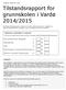 Tilstandsrapport for grunnskolen i Vardø 2014/2015