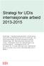 Strategi for UDIs internasjonale arbeid 2013-2015