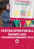 VEDTAKSPROTOKOLL ÅRSMØTE201