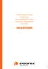 Monteringsanvisning Vedlikehold Leveringsbestemmelser Lagring på byggeplassen Garantier MASSIVDØR WWW.DOORIA.NO 2011-04