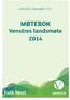 MØTEBOK Venstres landsmøte 2014 Folk først