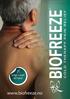 Solgt i over 60 land. www.biofreeze.no