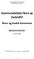 Kommunedelplan Nore og Uvdal ØST. Nore og Uvdal kommune. Bestemmelser