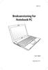 Bruksanvisning for Notebook PC 12.5 : B23E