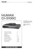 HUMAX CI-5100C DIGITAL SET-TOP BOKS. CI-5100C Digitalkabel Set-Top Boks for Felles Interface Standard