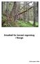 Arealtall for boreal regnskog i Norge