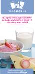 Med 3 porsjoner melk og meieriprodukter kan du sikre anbefalt inntak av kalsium i et ellers sunt og variert kosthold